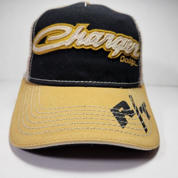 Dodge Charger Trucker Hat Cap Mesh Back Snapback Patch Logo H3 Headwear - Picture 5 of 12